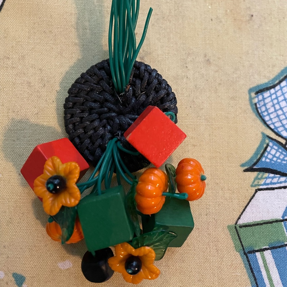 Fun Halloween Fall Brooch